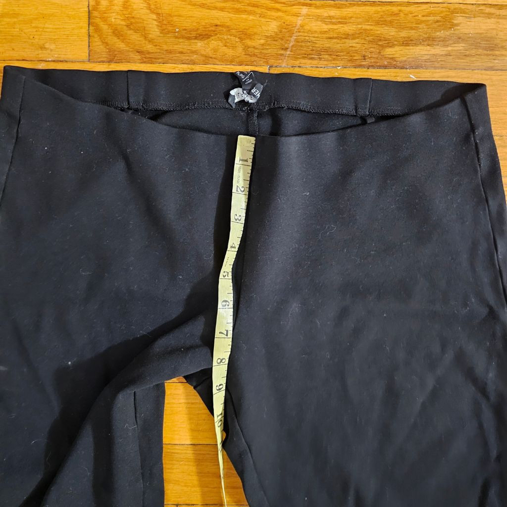 Eileen Fisher Petite Black Ponte Pants Large - Picture 5 of 8